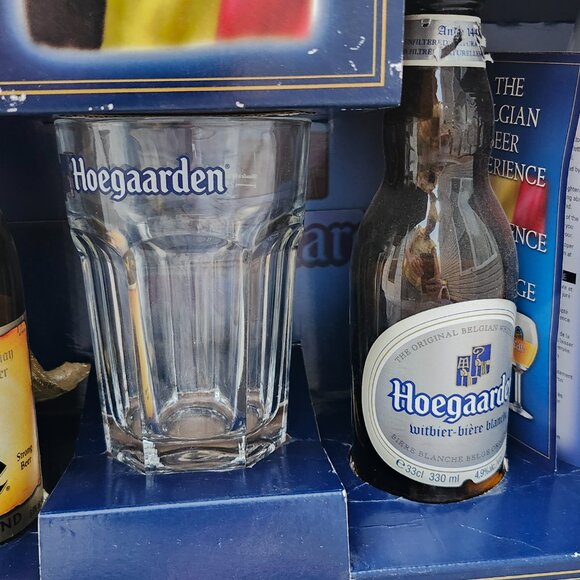 RARE The Belgian Beer Experience Gift Set BNIP with Bottles STELLA ARTOIS LEFFE - Picture 12 of 12